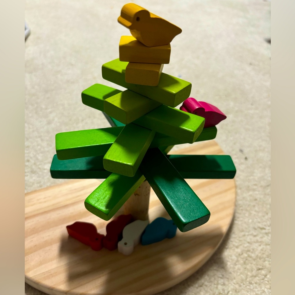 Wooden Balancing Montessori Tree Toy